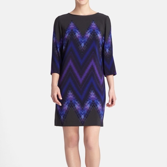 tahari shift dress